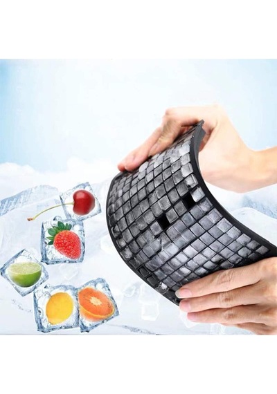 Pratik 160lı Silikon Minik Küp Şekilli Buz Kalıbı Mini Buz Küpü Sunum Buz Plastik Diğer