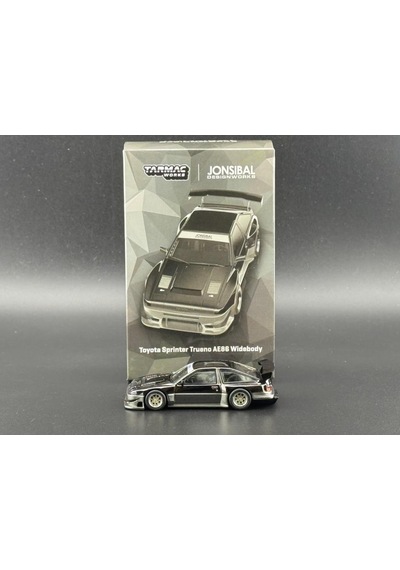 Tarmac Works Toyota Sprinter Trueno Ae86 Widebody Siyah/gri 1/64 Model Araba