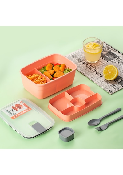 Porsima 3193 Vakumlu Sosluklu 2 Katlı Beslenme Çantası Lunch Box