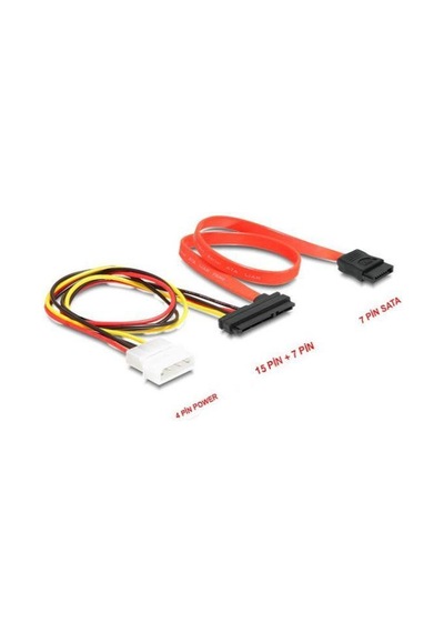 1 metre sata sata data sata power uzatma 22 pin sata 7 pin sata data molex power kablo