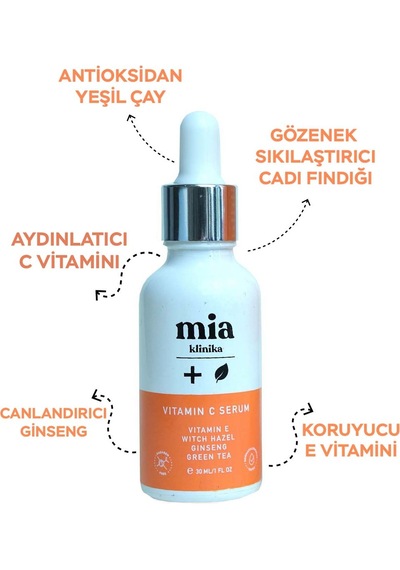 Mia Klinika Aydınlatıcı Vitamin C Serum 30 ML