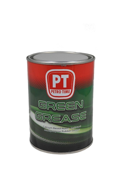 Petro Time Suya Dayanıklı Kauçuklu Yeşil Gres Yağı 1 KG