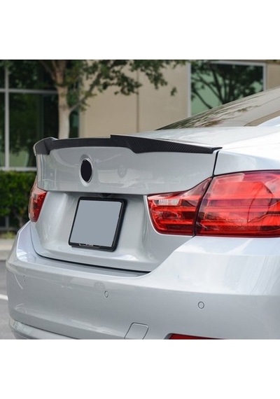 Bmw F32 M4 Yarasa Spoiler, Piano Black Boyalı, 420 2 Kapı Spoyler