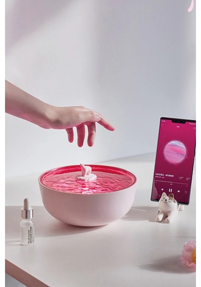 Z5 Arktik Okyanus Temalı Bt Kablosuz Hoparlör - Pembe