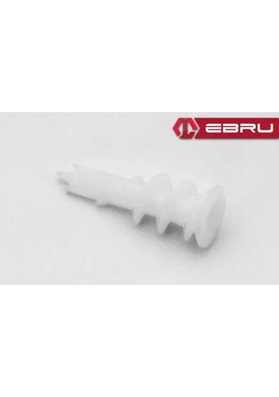Ebru Vidalı Plastik Turbolet Dübeli - 50 Adet