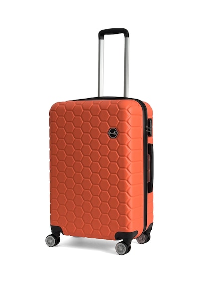 Reymond Luggage Altıgen Abs Seyahat Valizi, Orta Boy Somon