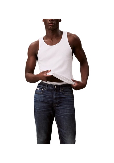Calvin Klein Lv04rd914 Slim Taper Dark Crescent Thermo Erkek Denim Pantolon Mavi