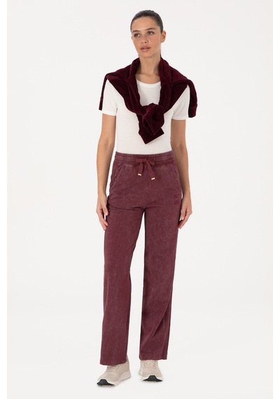 U.s. Polo Assn. Kadın Plum Eşofman Altı 50314172-vr177 New Plum
