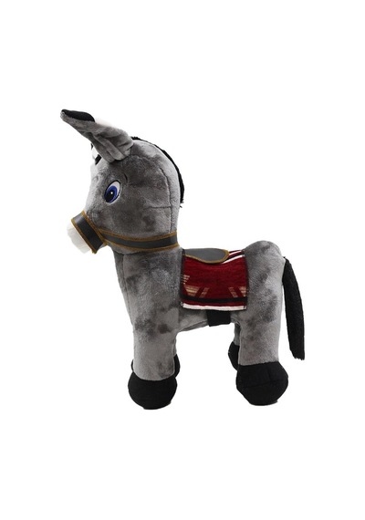 Fk-18 Şirin Sıpa Peluş Oyuncak 45 Cm Gri