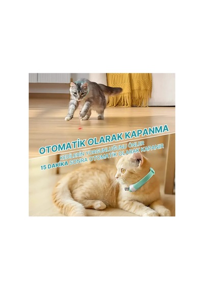2 Adet Otomatik Lazer Oyun Tasma Usb Şarjlı Ayarlanabilir
