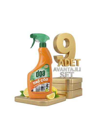 Doa Yağ Çözücü 9x750 Ml