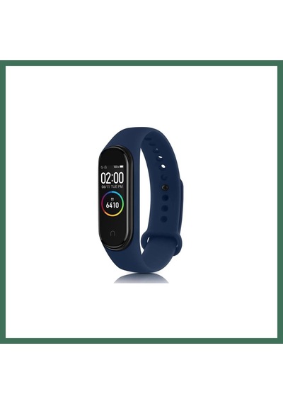 En-cag Mi Band 7 Uyumlu Klasik Kordon - Lacivert Bss