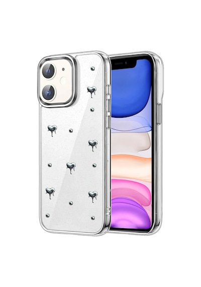 Mey İthalat Apple iPhone Uyumlu. 12 Fiyonk Desenli Kapak - Desen 1