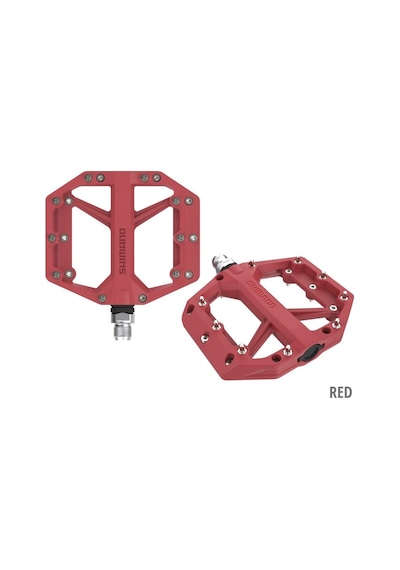 Shimano Pedal Mtb PD-GR400 Platform Kırmızı Siyah