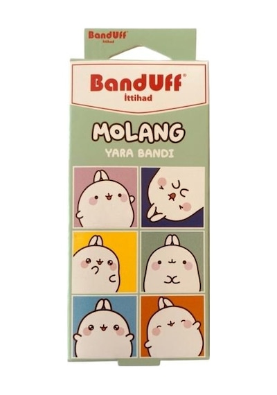 Banduff Yara Bandı 10 Lu - Molang - Green