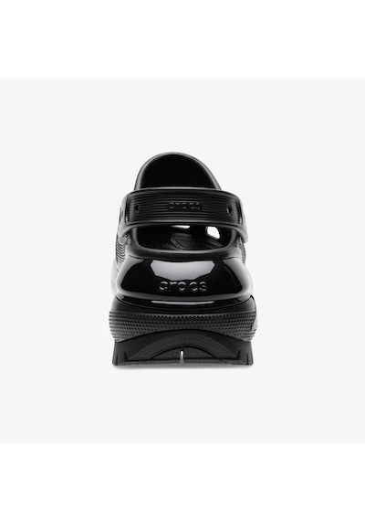Crocs Classic Mega Crush Kadın Siyah Terlik Düz 207988 Siyah
