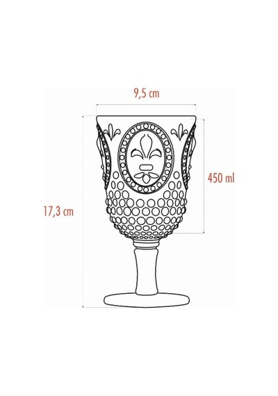Akrilik Bal Tekli Kadeh & Su Meşrubat Kahve Yanı Bardağı 450 ml ( Cam Değildir )