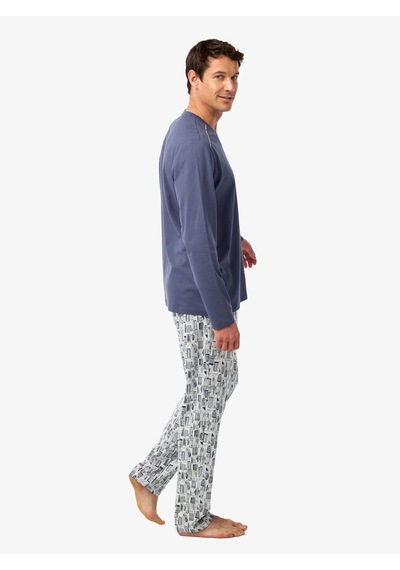 Blackspade Erkek Pijama Takımı 40994 - İndigo