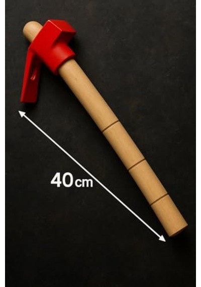 40 Cm Ahşap Saplı Kalın Uçlu Döküm Başlıklı Ergonomik Tasarımlı Dayanıklı El Aleti Marangozluk Ve Inşaat I