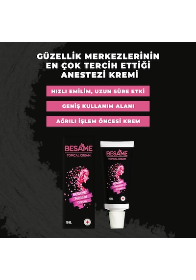 Besame Topikal Anestezi Krem 10 x 10 ML Besame Topikal Anestezi Krem 10 x 10 ML