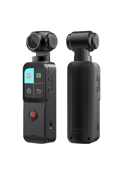 Pocket 5k Aksiyon Kamerası 4k/60fps Video, 75mp Fotoğraf, 270 Dönebilen Lensli 1.69 İnç Dokunmatik Lcd Ekranlı, 150 Geniş Açılı Wifi Destekli Mini Vlog Kamera