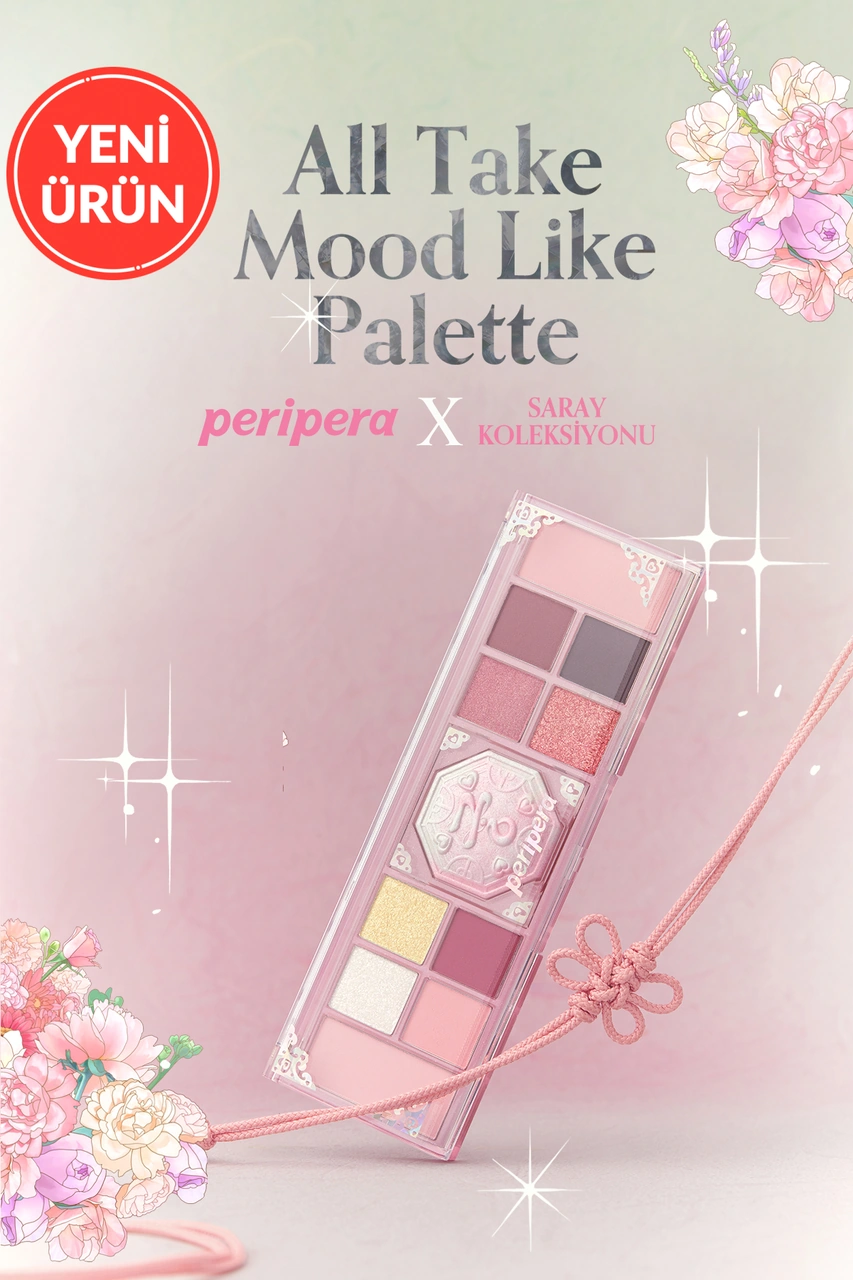 Peripera All Take Mood Like Palette 06 İmperial Pink