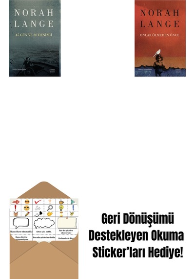45 Gün Ve 30 Denizci + Onlar Ölmeden Önce + Okuma Sticker'ları