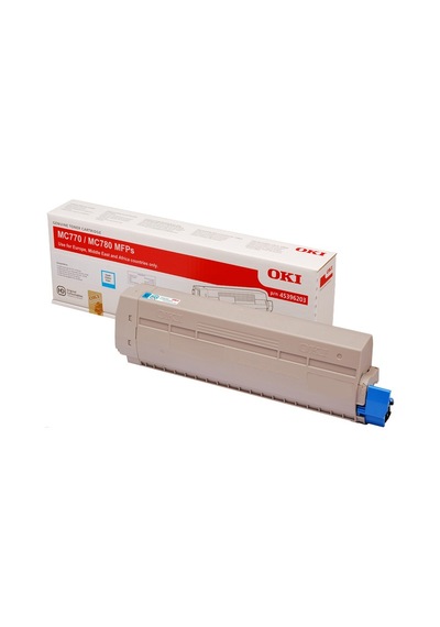 Oki Mc770/Mc780 Mavi Toner 45396203
