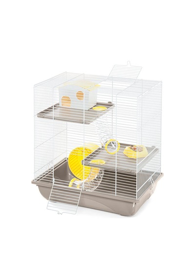 Imac - 989 - Crıcetı 7 Hamster Kafesi - Csmo-tex - Kahve 45x30x47,5cm