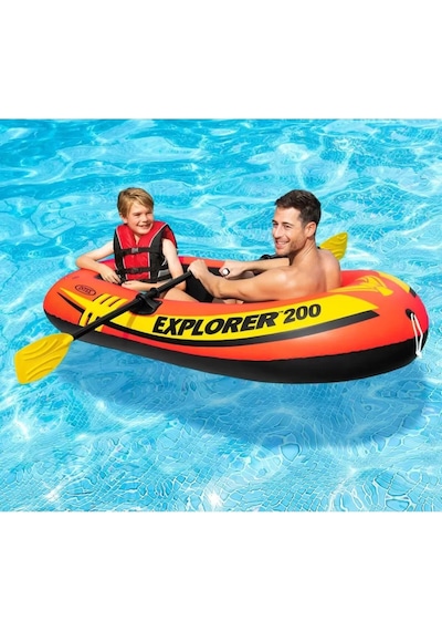 Ib58331 Intex Explorer Bot 200 Set Kürek Pompa 185x94x41 Cm