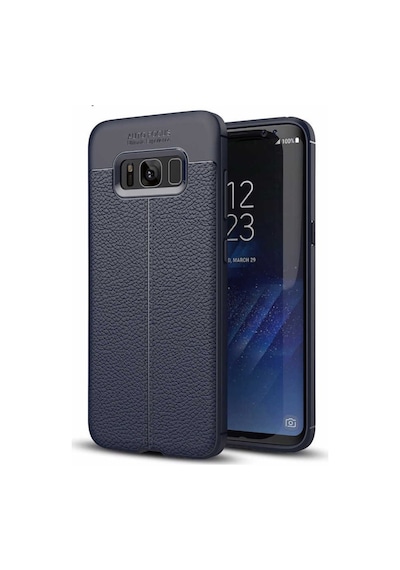 Samsung Uyumlu Galaxy S8 Kilif Deri Tarzi Niss Silikon Case 389468329