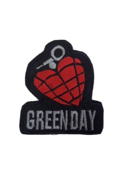 Green Day Logo Patch Yama Çok Renkli