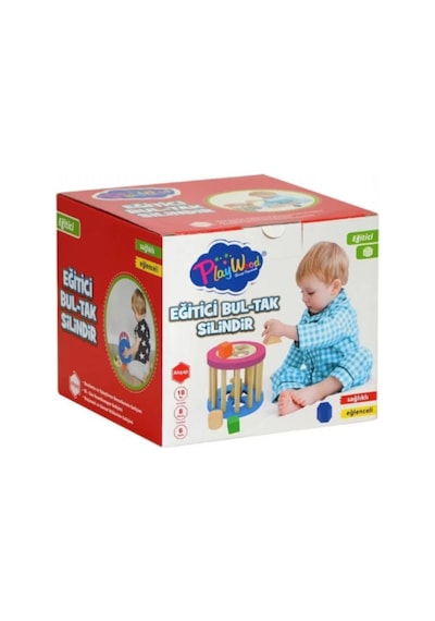 Ahşap Eğitici Silindir Bultak