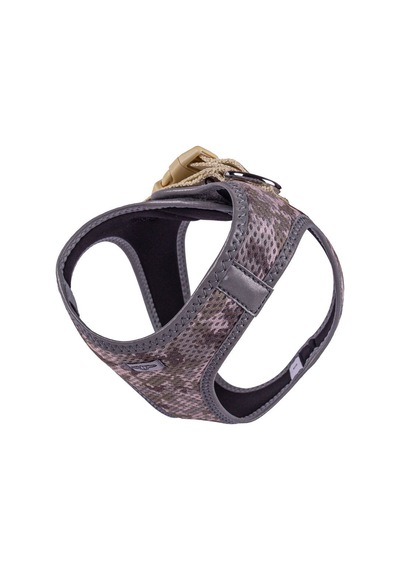 Doggie Havalı Dokuma Reflektör Serisi Küçük Irk Göğüs Tasması Kamuflaj S-32-38Cm Kamuflaj