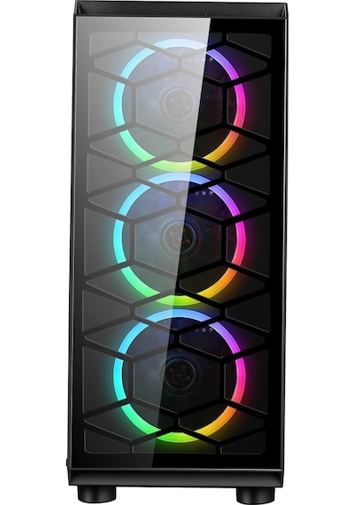 Turbox Mystique 192-6 4Xrgb Fan Usb 2.0 250W Bilgisayar Kasası
