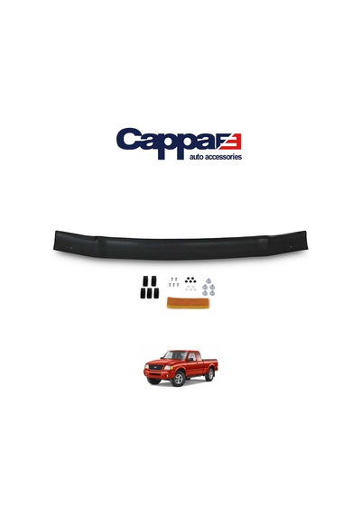 Cappafe Ford Ranger 2002-2006 Ön Kaput Koruma Rüzgarlık 4Mm Abs