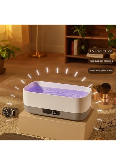 Dailytech Ultrasonik Gözlük Temizleme Cihazı Takı Saat Lens Derin Temizlik Makinesi