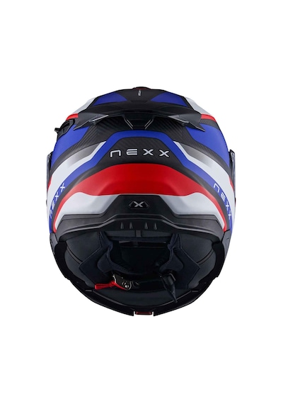 Nexx X.lifetour Pro Mile Çene Açılır Kask Mavi - Kırmızı