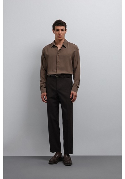 Antioch Tapered Fit Erkek Pantolon A25y2835 Kahve