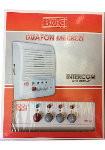 Boçi Üçlü Diafon Merkezi N11.643