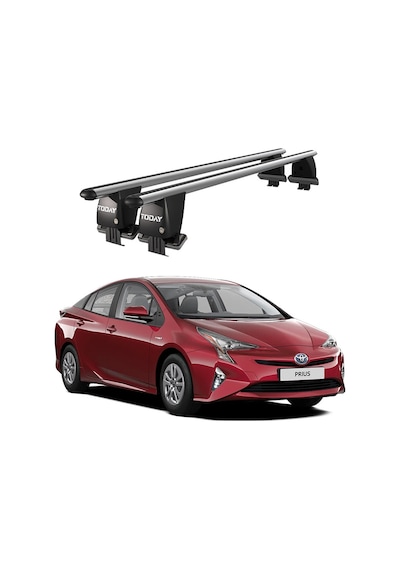 Toyota Prius Xw50 2015-2018 Oluksuz Kilitli Ara Atkı Port Bagaj Tavan Barı