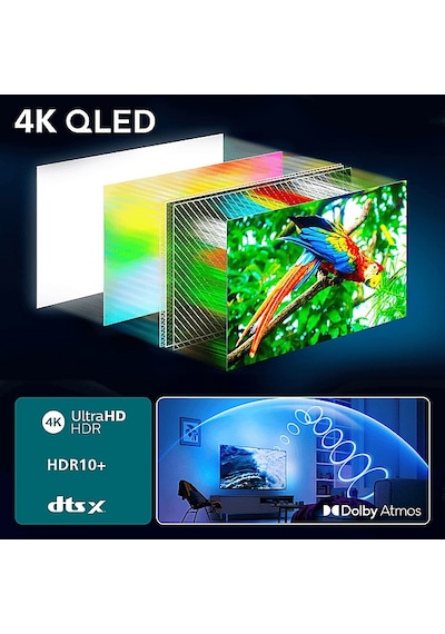 PHILIPS 50PUS8500/62 50" 126 Ekran Smart 4K UHD Dolby Atmos Titan OS Ambilight QLED TV