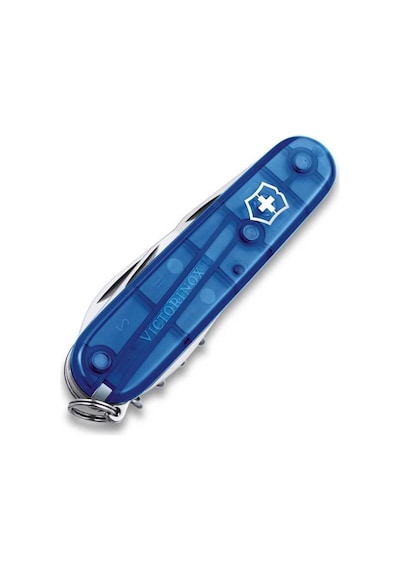 Victorinox 1.3603.T2 Spartan 91mm Şeffaf Mavi Kamp Çakı Mavi