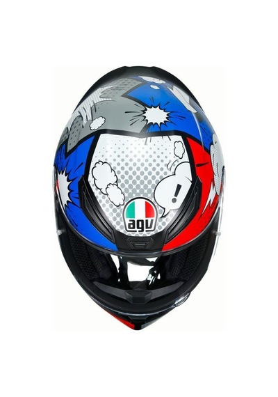 Agv K1 Multi Bang Matt Italy Kask Mavi
