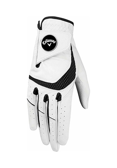 Callaway Mens Left Hand Syntech Glove - White Karışık