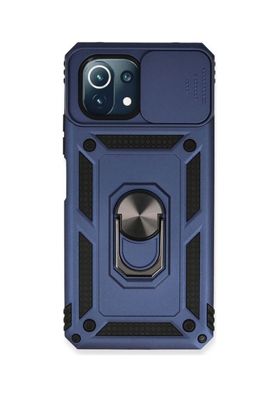 Xiaomi Mi 11 Lite Kılıf Pars Lens Yüzüklü Silikon