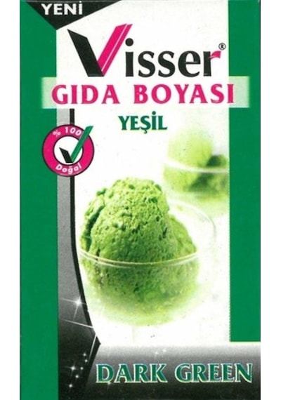 Visser Toz Gıda Boyası Yeşil 9 G