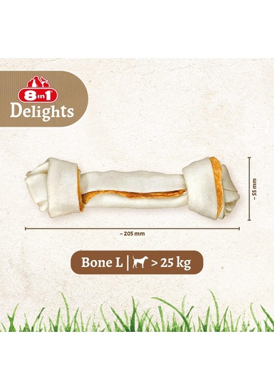 Delights L Boy Kemik, 85 Gr Köpek Ödülü 3 Paketi