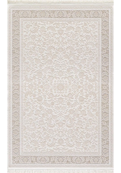 Artemis Halı Palace 5201e Kemik Vizon Klasik Desen Makine Halısı
