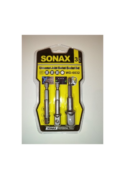 3 Lü Hex Elektrikli Matkap Bit Sürücü Soket 1/4 "3/8" 1/2 "soket Bit Adaptörü Matkap Somun Anahtarı